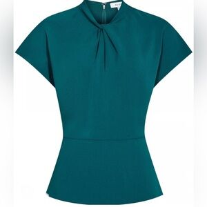Reiss Teal Blouse